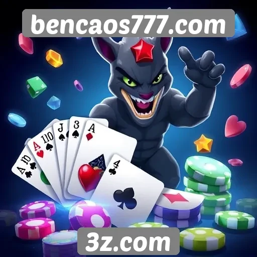 Variedade de jogos disponíveis em bencaos777